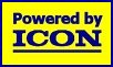 Logo showing that our website is powered by ICON.