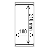 Diagram showing the layout of SATO P53010008132 Labels.